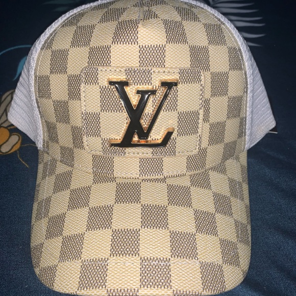 Louis Vuitton Accessories - Louis Vuitton Leather Print Cap